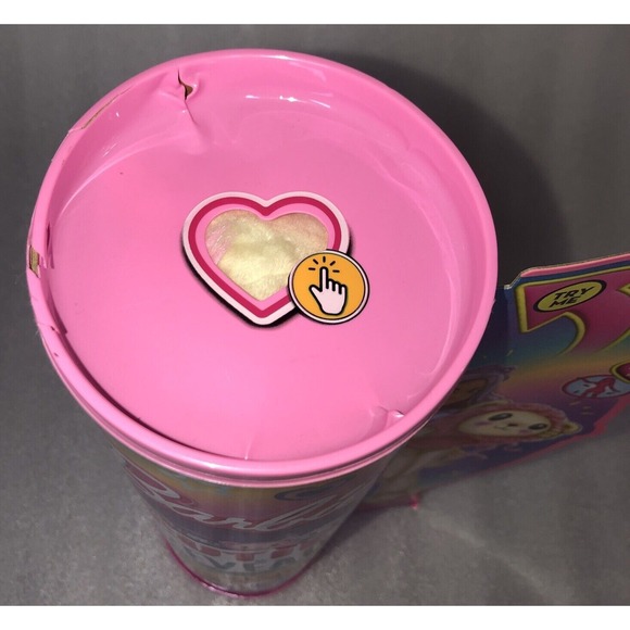 Barbie Cutie Reveal Cozy Cute Tees Lion, Purple Streaked Hair Doll & Accessories - Picture 12 of 16